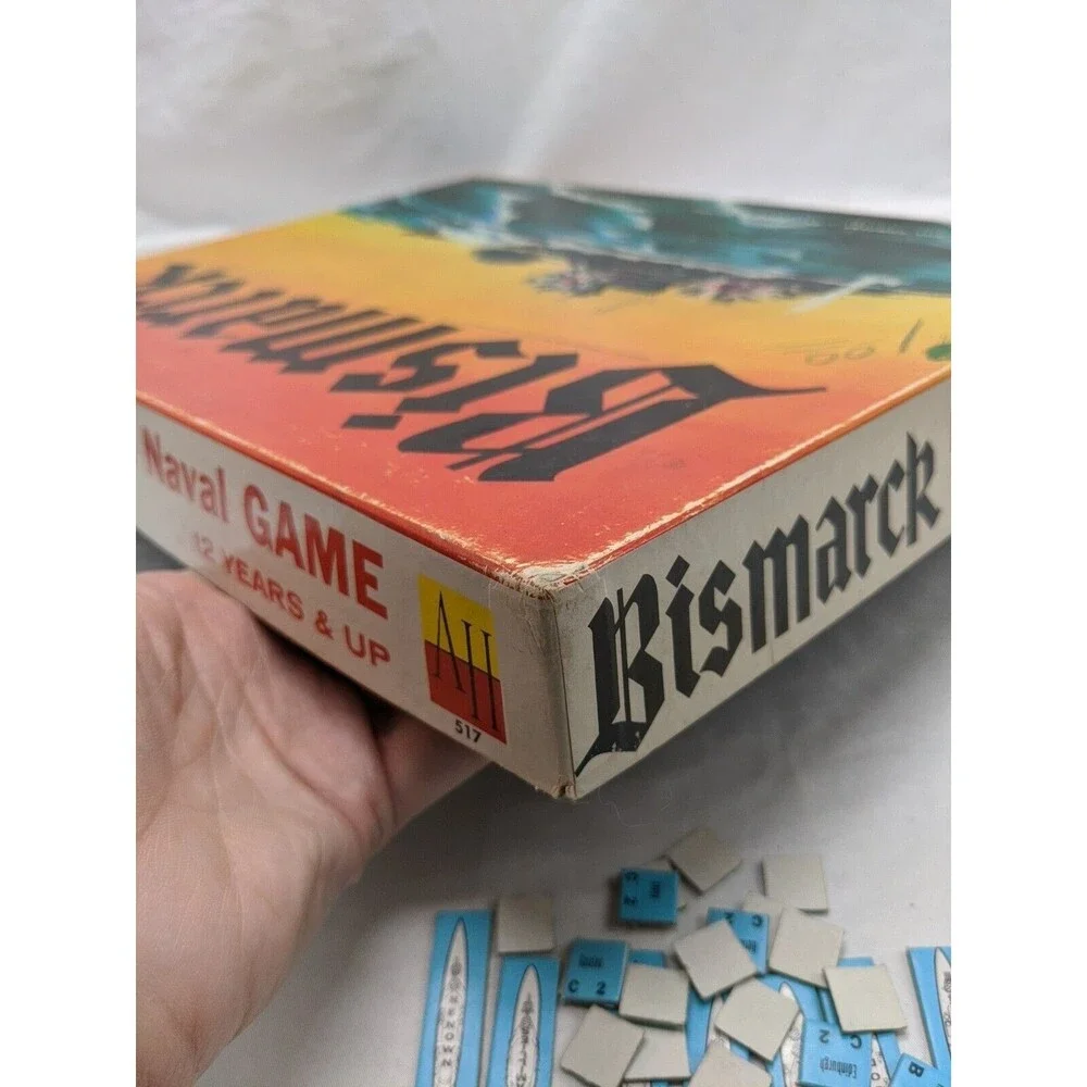 Avalon Hill Bismark Board Game Complete